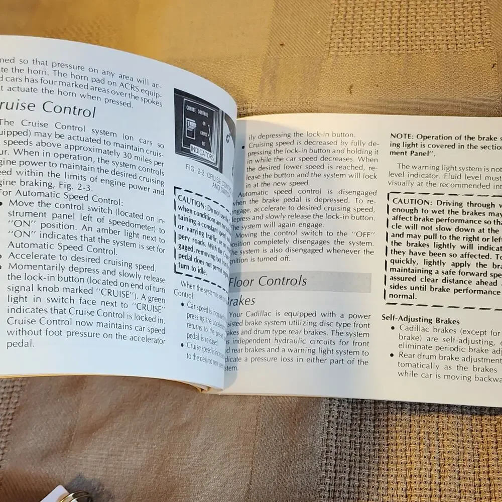 1975 Cadillac Owners Manual Original